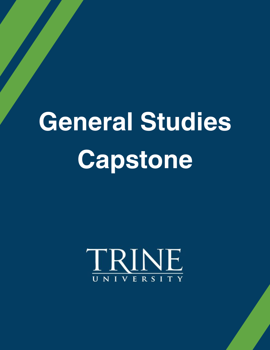 Trine University General Studies Capstone book cover